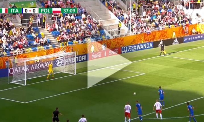 Tak Pinamonti STRZELIŁ GOLA Polsce U-20! :D [VIDEO]